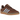 Adidas Gazelle Indoor Preloved Brown Clear Sky Gum sneakers i sideprofil med brun overdel i ruskind og lyseblå detaljer samt gummisål