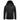 Nike Sportswear Kids' Tech Fleece Full-Zip Hoodie Black/Black sneakers i frontview med lynlås, hætte og glat fleecemateriale