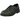 Dr Martens 1461 Khaki Green sneakers i sideprofil med olivengrøn glat læderoverdel og gule syninger langs sålen