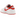 Jordan 1 Retro Low OG University Red sneakers i et klassisk sideprofil med hvid og rød læderoverdel samt sort swoosh
