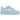 Nike Air Force 1 Low LV8 Light Armory Blue Platinum sneakers i en flot sideprofil med lyseblå læderoverdel og hvid sål
