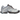 Salomon XT-Whisper Silver Ice Flow Dark Gull Gray sneakers i en vinkel med sølvfarvet mesh og snørebånd