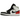 Air Jordan 1 Mid SE Red Black Toe sneakers vinkelprofil med rød og sort læderoverdel hvid mellemsål og snørebånd