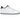 Nike Air Force 1 Low '07 White Anthracite Mini Swoosh sneakers i sideprofil med hvid læderoverdel og sort swoosh