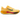 Nike Vomero Plus Citron Pulse Laser Orange sneakers i sideprofil med gul og orange overdel samt hvid sål