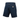 Carhartt WIP Pontiac Short Blue /stone Washed sneakers vist i sideprofil med lyseblå denim, knaplukning og klassiske bæltestropper