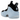 Nike Air Foamposite One Psychic Blue sneakers i sideprofil med blå foamposite upper, sort læmudskæring og semi-transparent sål