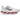 Nike Vomero Premium CM White Racer Blue Crimson sneakers i sidoprofil med hvid overdel og blå detaljer samt snørebånd