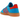 Adidas Handball Spezial Bright Blue sneakers i sideprofil med blå ruskindsoverdel, hvide læderstriber og klassisk gummisål