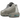 Nike Air Max 95 Retro Logo Grey Aqua sneakers i en vinklet profil med grå paneler, blå detaljer og hvide snørebånd