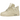 Jordan 4 Retro Net Rattan sneakers i vinkelret visning med beige overdel i net og læder samt klassiske snørebånd og synlig sål