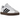 Adidas VL Court 3.0 Cloud White Core Black Grey One sneakers i sideprofil med hvid læderoverdel og sorte 3-stripes