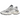 New Balance 9060 Sea Salt Castlerock sneakers i sideprofil med hvid mesh, lysegrå ruskind og karakteristisk chunky ydersål