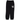 Billionaire Boys Club Heart And Mind Sweatpants Black sneakers i frontview med sort design og karakteristisk hjerte- og mønsterdetalje