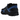 Nike Zoom Vomero 5 Black Court Blue sneakers i sideprofil med sort mesh og blå detaljer samt gummisål