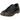Dr Martens 1461 Vegan Black sneakers i klassisk sideprofil med sort vegansk overdel, gule syninger og slidstærk gummisål