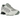 ASICS Gel-Kinetic Fluent Seal Grey Pure Silver sneakers vinkelprofil med grå mesh overdel, sølv detaljer og snørebånd