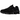 Nike Shox Ride 2 Black sneakers i sideprofil med sort overdel, synlige støddæmpende Shox kolonner i hælen og snørebånd.