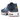 Nike Air Max Plus Eclair Lightning sneakers i vinklet visning med gul og sort lynmønstret overdel samt hvid mellemsål
