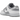 Nike Dunk Low Retro White Grey sneakers i sideprofil med hvid og grå overdel, klassiske snørebånd og flad gummisål