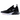 Nike Air Max 270 Black White sneakers i vinklet profil med sort meshoverdel, hvid mellemsål og synlig hæl-Air-enhed