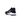 Nike Mamba Focus Lakers sneakers i en vinklet profil med sort overdel, lilla detaljer og snørebånd