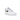 Nike Air Force 1 Low Retro Ivory Snake sneakers i sideprofil med hvid læderoverdel, slangesind-detaljer og hvid sål