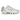 Nike Shox TL White Metallic Silver Max Orange sneakers i sideprofil med hvid mesh-overdel, sølvdetaljer og orange stødabsorbering