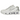 Nike Shox TL White Metallic Silver Max Orange sneakers i sideprofil med hvid overdel, sølvdetaljer og orange stødabsorbering