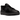 New Balance 550 Triple Black sneakers i et klassisk sideprofil med sort læderoverdel, snørebånd og gummisål
