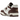 New Balance 550 White Burgundy sneakers i vinklet profil med hvid læderoverdel, bordeauxdetaljer og snørebånd