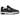 New Balance 550 Panda sneakers i vinkelvisning med klassisk sort-hvid læderoverdel, perforeret tåboks og snørebånd