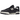 New Balance 550 Panda sneakers i vinkelret visning med hvid læderoverdel, sorte detaljer, snørebånd og gummisål