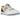 New Balance 550 Marquette sneakers i en vinklet profil med hvid læderoverdel, blå detaljer og klassisk snøring