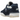 New Balance 550 Natural Indigo Suede sneakers i vinkelret visning med mørkeblå ruskind og hvid sål