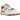 New Balance 550 Vintage Pack Team Red sneakers i sideprofil med hvid overdel og røde læderdetaljer samt snørebånd