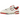 New Balance 550 Vintage Pack Team Red sneakers i sideprofil med hvid læderoverdel, rødedetaljer og snørebånd