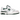 New Balance 550 Green sneakers i sideprofil med hvid læderoverdel, grønne detaljer og klassisk snøring