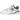New Balance 550 White Ice Wine sneakers i sideprofil med hvid overdel i læder og bordeaux detaljer på logo og sål