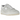 New Balance 550 Sea Salt Macadamia Nut sneakers i vinkelret visning med hvid læderoverdel og beige detaljer på ydersålen