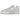 New Balance 550 Sea Salt Macadamia Nut sneakers i vinkelret visning med hvid læderoverdel og beige detaljer på hæl og sål