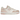 New Balance 550 White Pink sneakers i sideprofil med hvid læderoverdel og rosa detaljer samt snørebånd