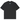 Broken Planet Falling Stars T-Shirt Soot Black sneakers set fra siden med sort stof og grafik på forsiden