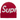 Supreme Big Logo Beanie FW25 Red sneakers i rød farve med stor hvid logo-tekst, vist i en tydelig og tæt vinkel