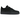 Nike Air Force 1 Low '07 WB Triple Black Nubuck sneakers i sideprofil med sort nubuck-overdel, snørebånd og matchende gummisål