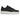 Nike Air Force 1 Pixel Black White sneakers i vinklet profil med sort overdel, hvid uddelt mellemsål og firkantet logo på pløsen