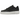 Nike Air Force 1 Pixel Black White sneakers i vinklet visning med sort overdel, hvid uddelt mellemsål og firkantet logo på pløsen