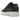 Nike Air Force 1 Pixel Black White sneakers i vinkelret visning med sort overdel, hvid sål og udskåret swoosh-logo