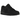 Nike Air Max 90 Recraft Triple Black sneakers i sideprofil med helt sort læder og mesh samt synlig Air unit i sålen