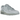 Nike Air Max 90 Wolf Grey sneakers i sideprofil med grå overdel i mesh og læder samt synlig Air unit i hvid og sort